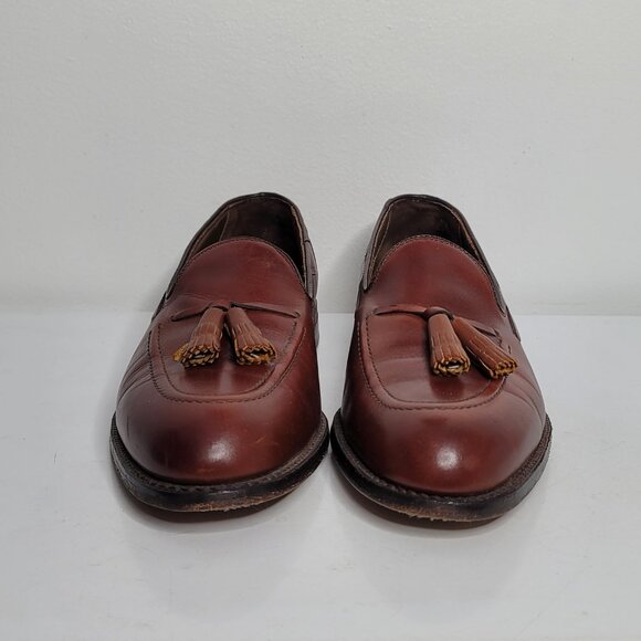Footjoy Classics Men Loafer Size 9.5 B Brown Leather Tassels Vintage Golf Shoes main image 7